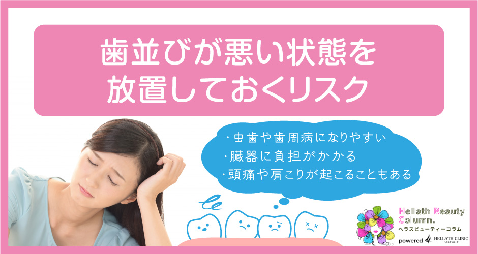 歯列矯正 美人になった-リスク